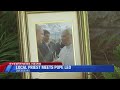 "It was beautiful:" Blind Owensboro priest meets pope in Italy