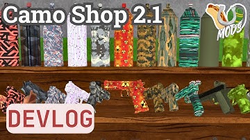 SupplyRaid Support Added! - #H3VR CamoShop 2.1 Devlog