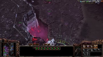 defending ghost & nuke rush - ZvT Plat 3 NA Ladder StarCraft 2