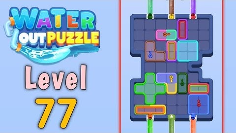 Water Out Puzzle Level 77 Walkthrough