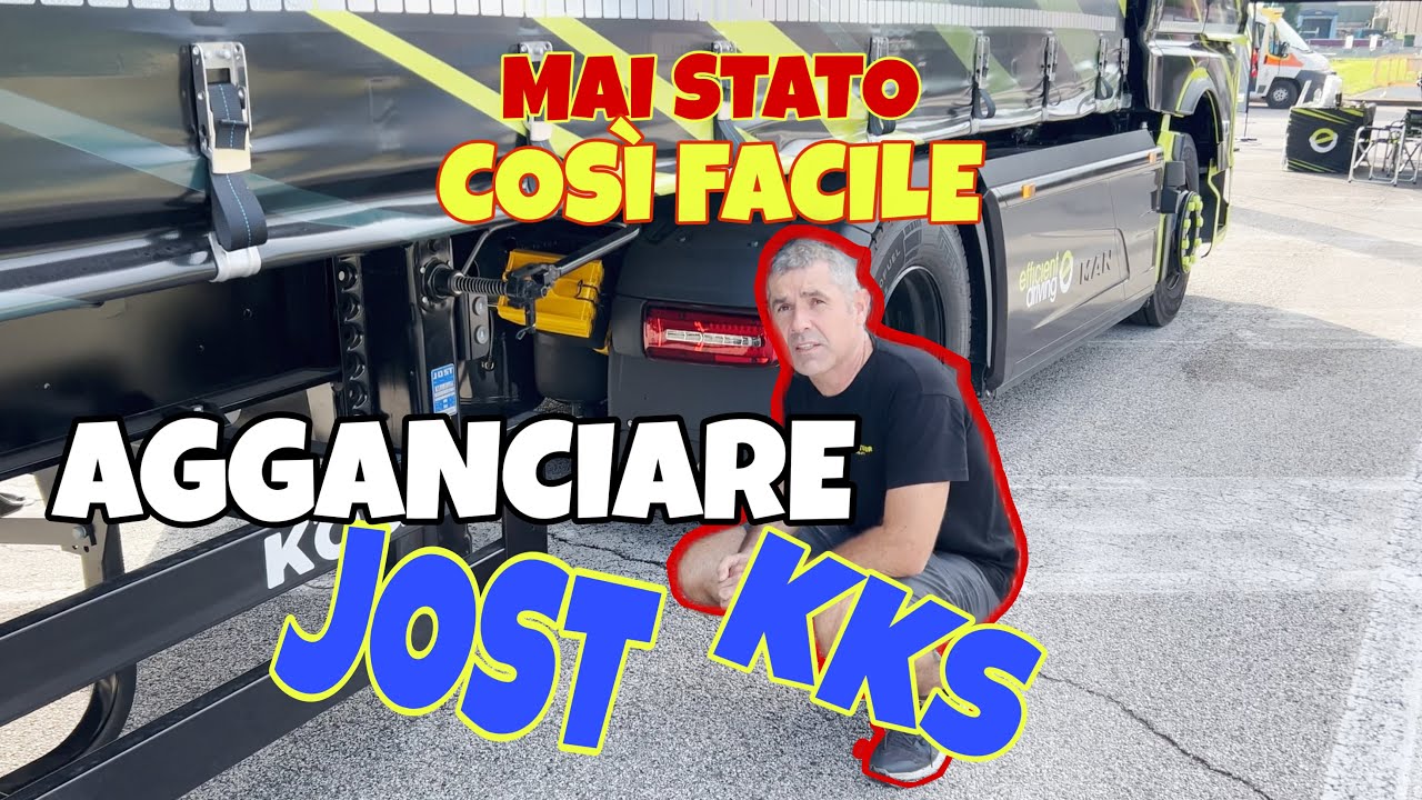 AGGANCIARE un SEMIRIMORCHIO con Jost KKS non è mai stato così facile. 