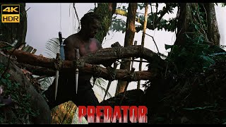 Predator 1987 Preparation Scene Movie Clip 4K UHD HDR John McTiernan Arnold Schwarzenegger