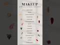 makeup application order #@shortvideo##@#makeup art@#