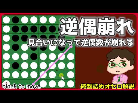 How to win in the endgame of Othello: When the game becomes a