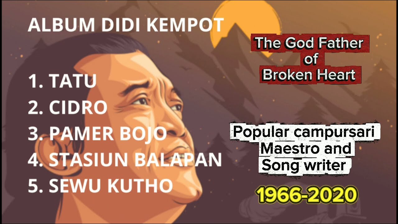 “The Best of Didi Kempot – Lagu Campursari Paling Populer”