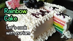 Resep Rainbow Cake Kukus Inspirasi Buat Kue Ulang Tahun - Durasi: 16.31. 
