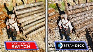 The Witcher III | Steam Deck vs Nintendo Switch | Graphics Comparison | El Analista De Bits