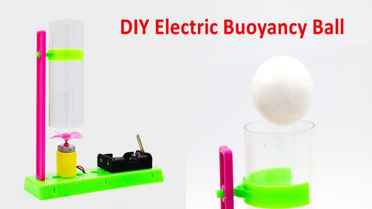 DIY Electric Buoyancy Ball Primary School Science Toys Educational STEM Kits HTT0007