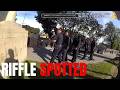 They spotted him with a rifle – then this happened 