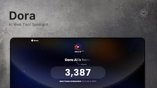 AI Revolution: Website Creation Tool Dora AI