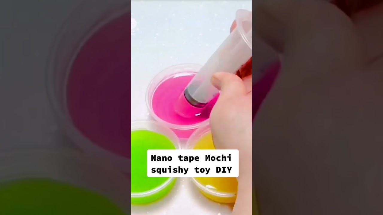DIY VIRAL TIKTOK NANO TAPE SQUISHY // YANIE