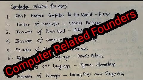Computer Related Founders//SSC Railway NTPC Group D JSSC BSSC Banking/Vikram Tutorial BD देखते रहिए