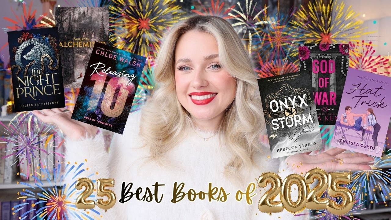 25 Best Books of 2025/ every single book I rated 5 Stars