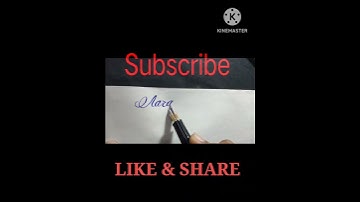 SUBSCRIBERS REQUEST NAME WRITING#calligraphy #cursive #shorts #viral #samyak arts