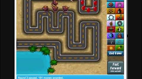 Bloons Tower Defense 4 Beginner Easy (Pt.1)