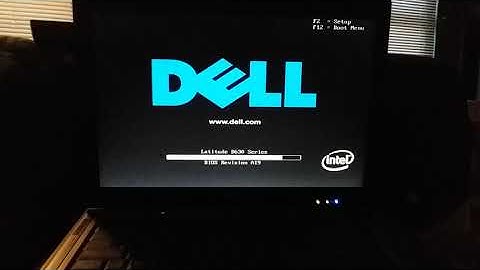 Latitude D630 super slow POST / 8.1 bootup + a look at specs