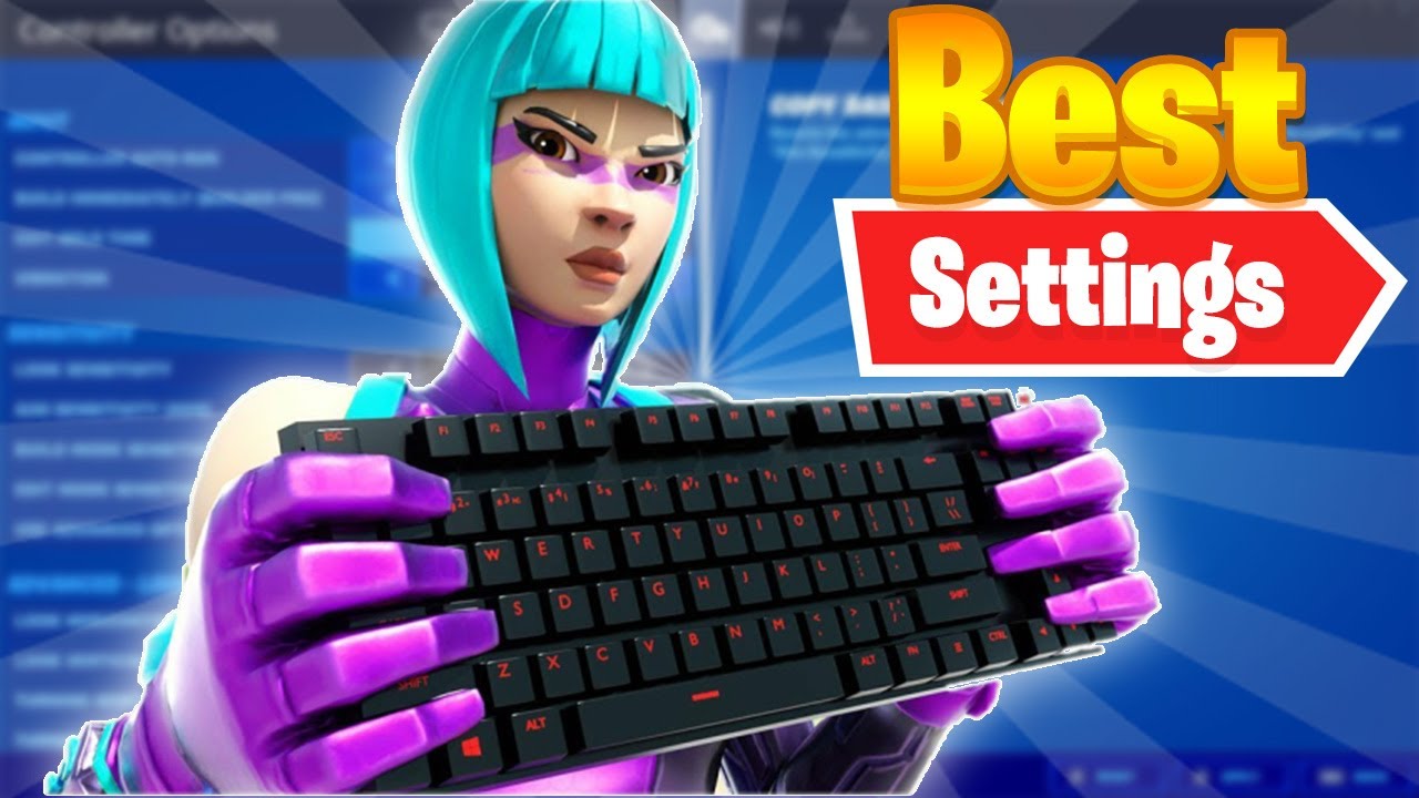 Im Back (Fortnite Montage) *BEST* SETTINGS for keyboard and mouse #