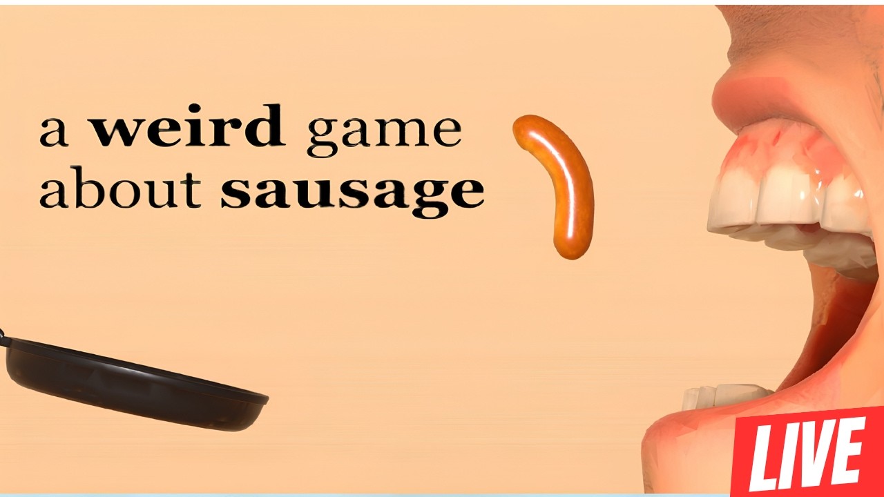 Game Sosis Yang Bikin sabar #aweirdaboutsausage