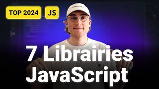 7 librairies JavaScript à connaître en 2024 ! [Développement Front-End]