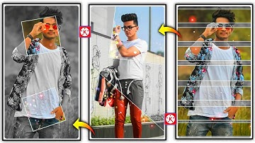 Photo reveal style amazing status video editing in kinemaster || kinemaster video editing tutorial
