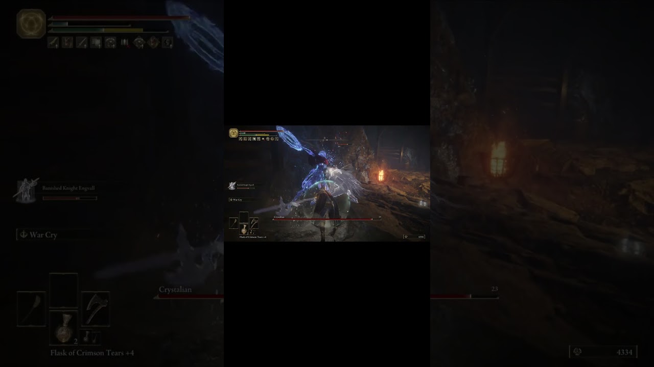 Crystalian boss fight | Game Elden Ring