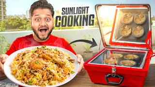 I Tried Cooking Food Using the SUN ☀️