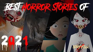 Horror Stories Compilation 2021 I Animated True Horror Story In Hindi I Scary Flick E91