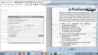 Embedded Answers Cloze  question type Moodle  How to Add Passage Questions