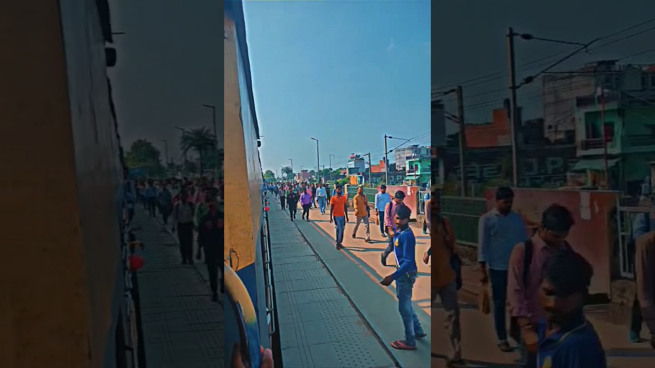 Dadri Railway station pr itni bheed 😳😱 