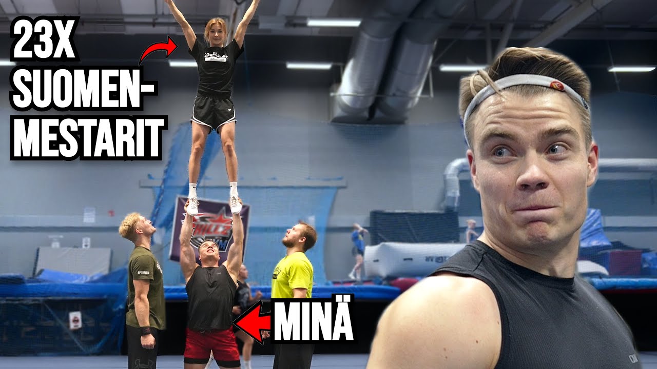 Liityin Cheerleading SM Joukkueeseen Ilman Treeniä