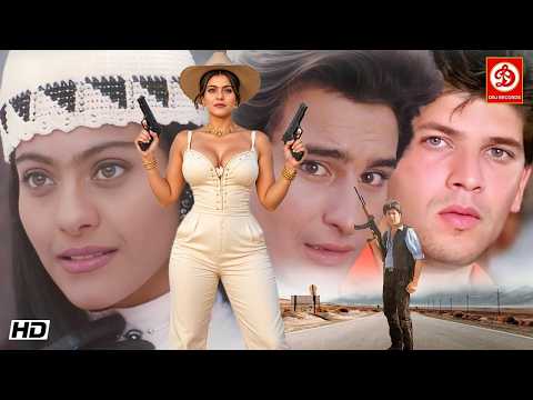 Kajol and Saif Ali Khan, Aditya Pancholi's Superhit Love Story Action Movie | Aruna, Kader Khan, ...