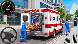 Ambulance City Rescue Simulator - 911 US Emergency Ambulance Driving 3D - Android Gameplay screenshot 4