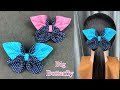Easy Homemade Butterfly Bow Hair Clip. Beautiful Gift Idea. DIY Hair Clip.