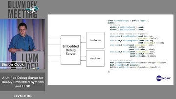 2019 LLVM Developers’ Meeting: S. Cook “A Unified Debug Server For Deeply Embedded Systems and LLDB”