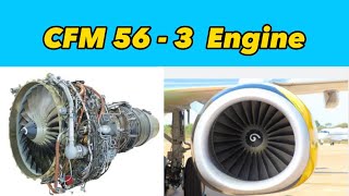 CFM 56-3 Aircraft Engine Drawing Familiarization #aircraftmaintenance #easa #faa #aviation