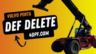 Volvo Penta DPF+DEF Delete Kit Installation - Kalmar Reachstacker