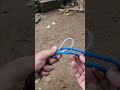 Knot rope tip diy idea for you Fast and simple