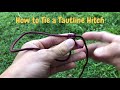 How to Tie Down a Canopy Tent: the Tautline Hitch