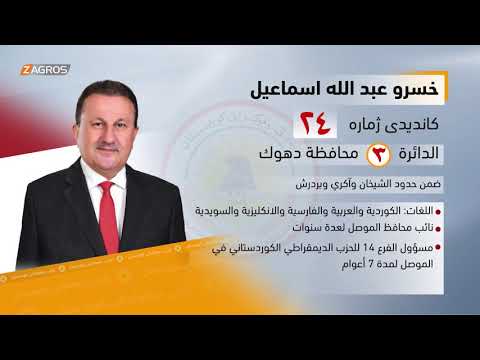 قائمة الحزب الديمقراطي الكوردستاني لانتخابات مجلس النواب العراقي في دهوك