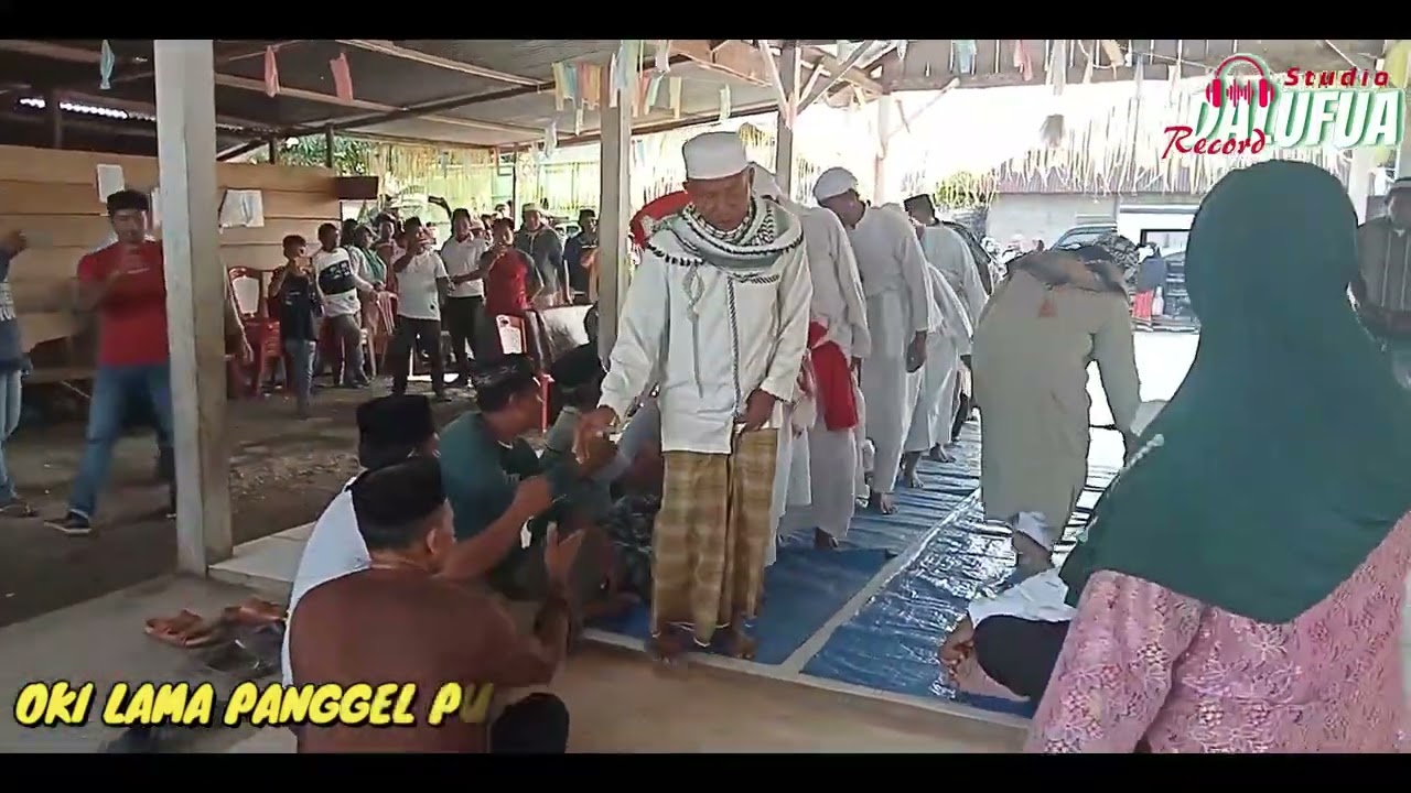 RITUAL DOA UNTUK PENGAMBILAN. TIANG ALIF DESA OKI LAMA.