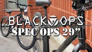 BLACK OPS SPEC OPS 29-ДЮЙМОВЫЙ CRUISER BMX РАСПАКОВКА @ HARVESTER BIKES