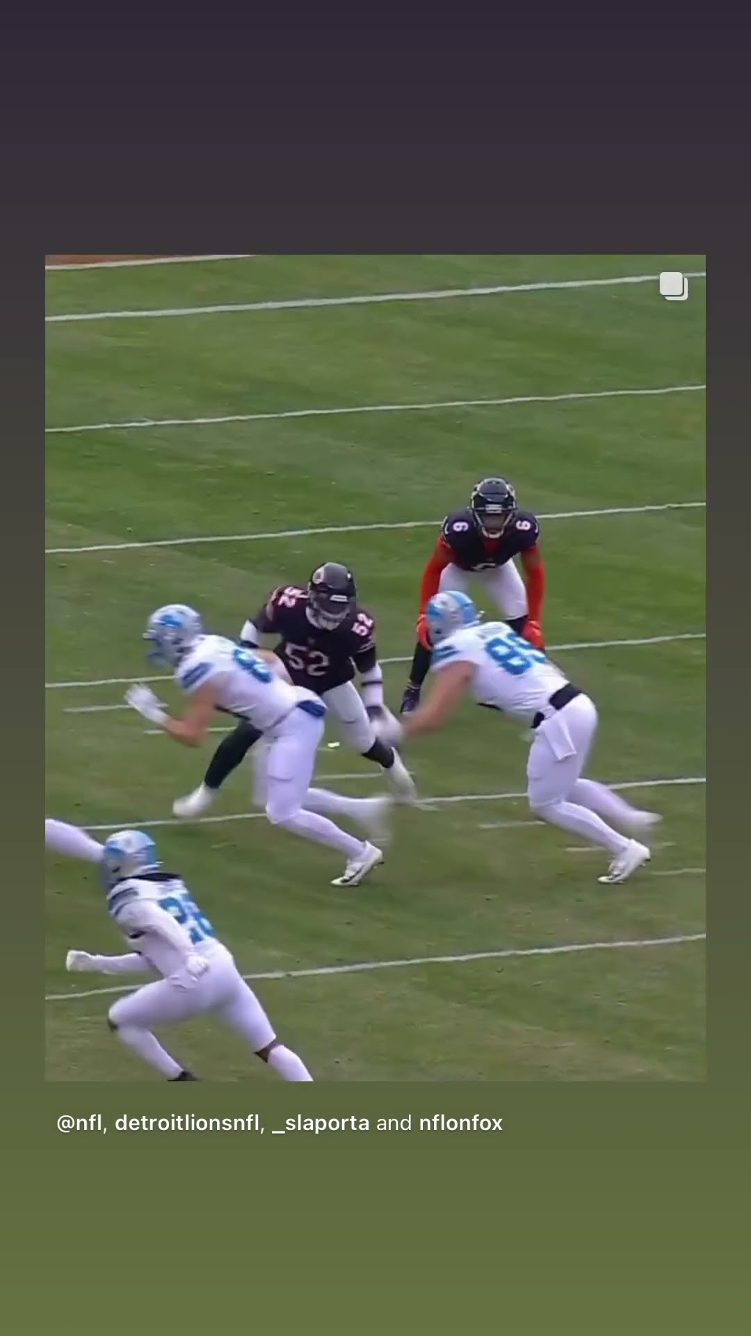 Now it looks intentional #hoodnews #detroitlions  #chicagobears #jaredgoff #samlaporta #omg #how #i
