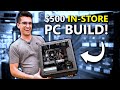 Building a 500 micro center gaming pc and giving it away