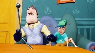 HANING OUT WITH THE NEIGHBOR - Hello Neighbor Multiplayer