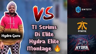 T1 Scrims, Bi Elite & Hydra Elite Montage | Fnatic Entity & Hydra | Hydra Guru