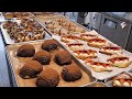 매일 완판되는 8가지 맛! 수제 크루아상 만드는 곳,딸기초코 몽블랑 - 자유빵집 / How to make 8 flavors of croissants / Korean bakery