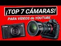 🤜 🚀 TOP 7 mejores CÁMARAS para GRABAR en YOUTUBE del 2021 -【Buenas y BARATAS 🏆】