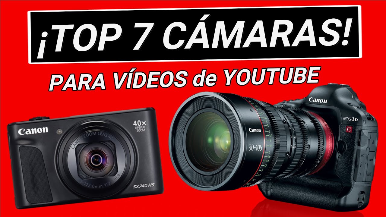 🚀 TOP 7 mejores para GRABAR en YOUTUBE del 2023 -【Buenas BARATAS 🏆】 - YouTube