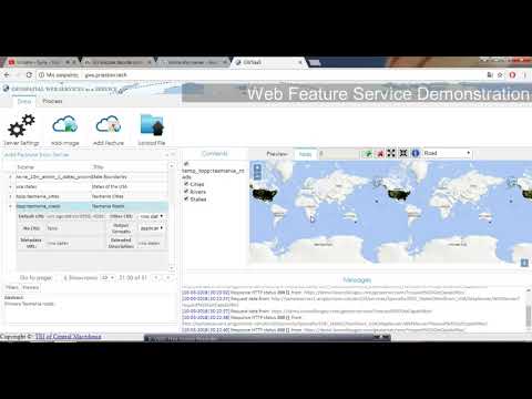A Javascript GIS platform based on invocable geospatial Web services