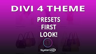 Divi 4 Presets First Look 👈